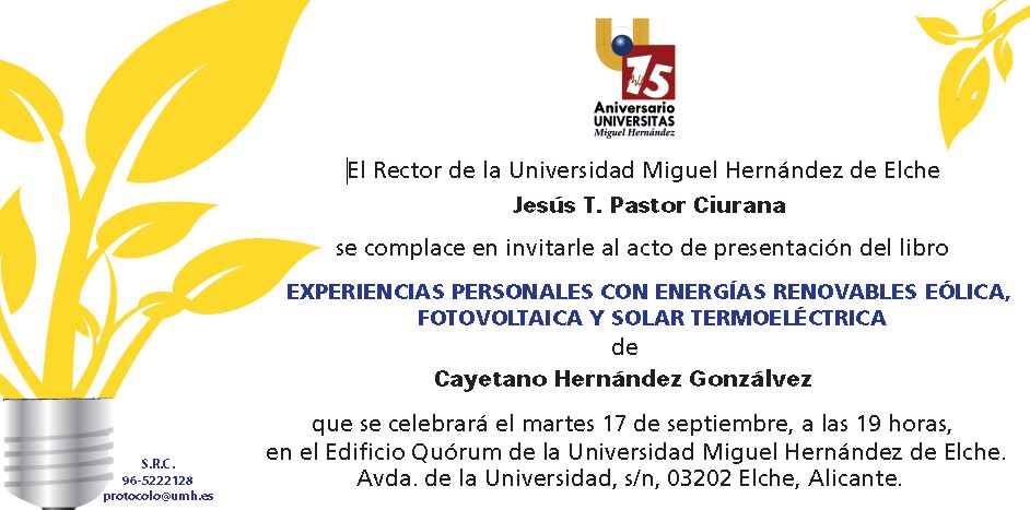 Presentación libro de Cayetano Hernández